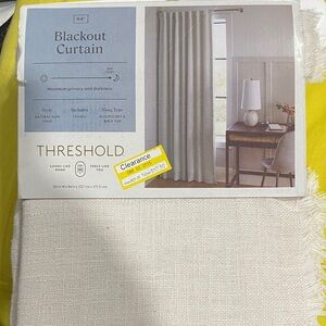 Threshold Cream Blackout Curtain